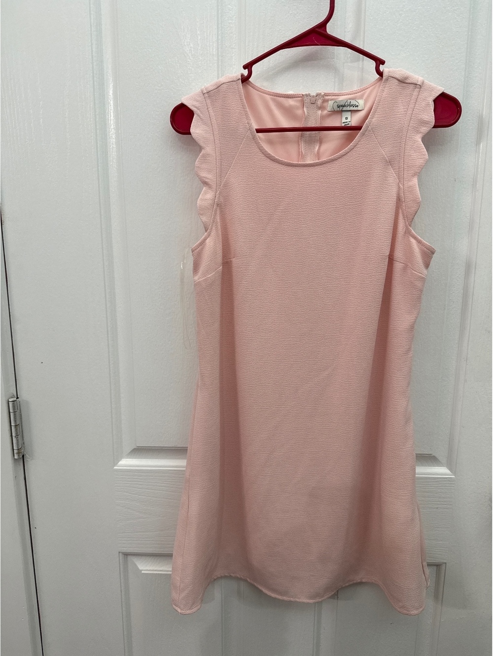 Speechless Women's Light Pink Sleeveless Dress Size Small